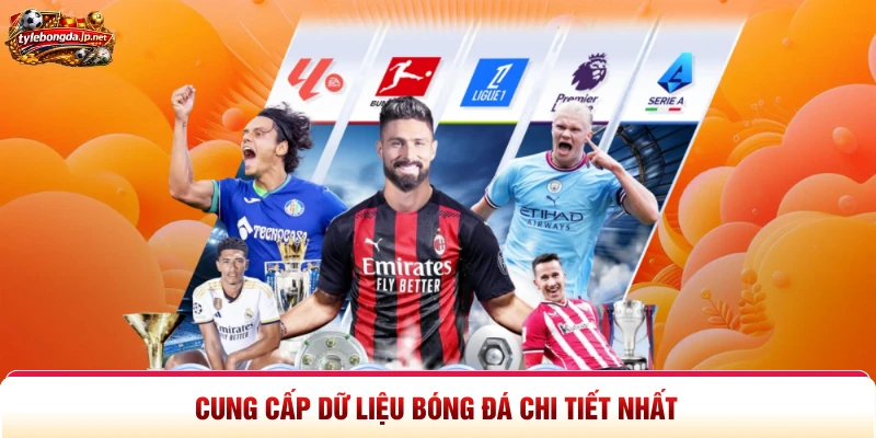 Cung cấp dữ liệu bóng đá chi tiết nhất